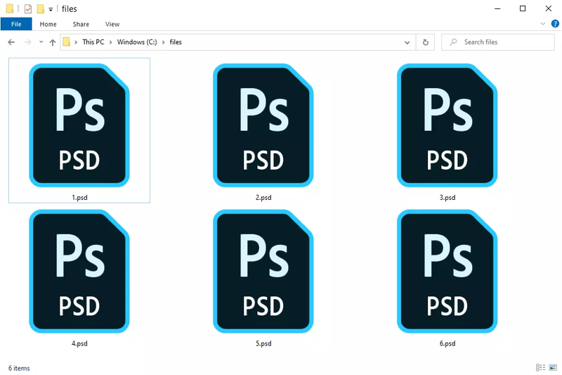 Đuôi file PSD là gì 1
