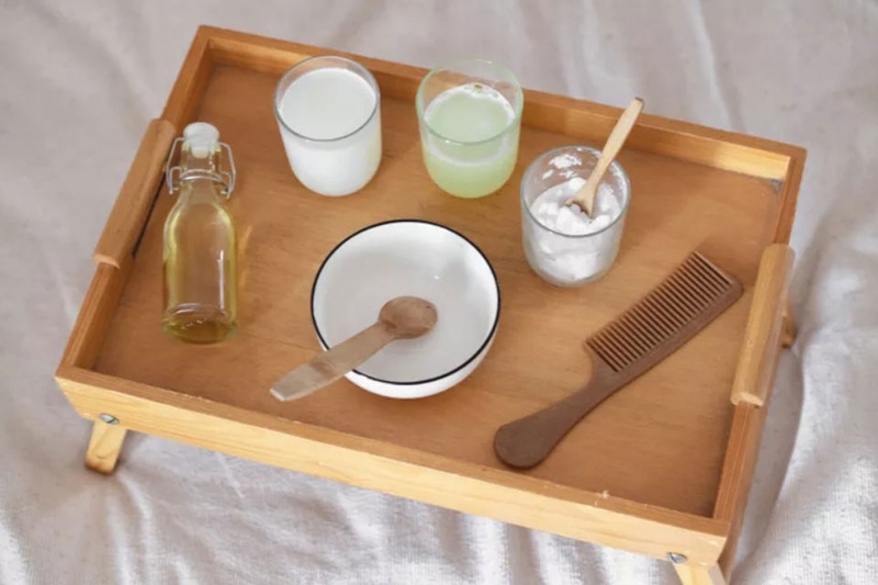 Duỗi thẳng tóc tại nhà - 02