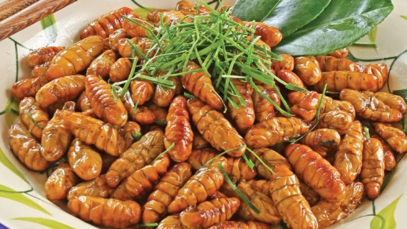 Đuông dừa chiên giòn