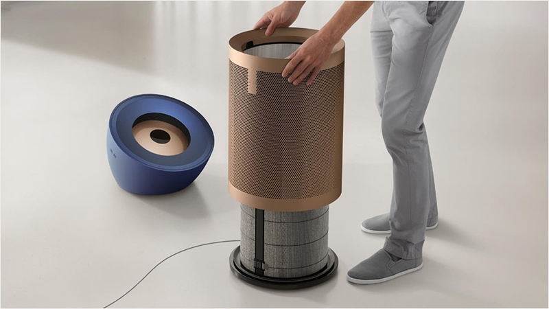 Máy lọc không khí Dyson Purifier Big+Quiet Formaldehyde BP04 trang bị hệ thông cách âm hiện đại