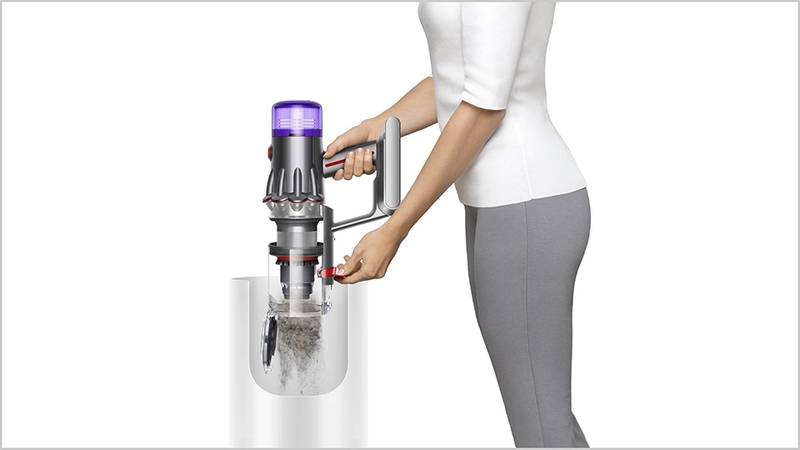 Máy hút bụi Dyson V12 Origin dễ dàng vệ sinh các bộ phận