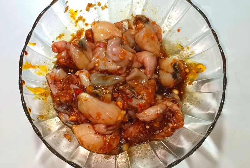 ếch kho tiêu​ hình 4