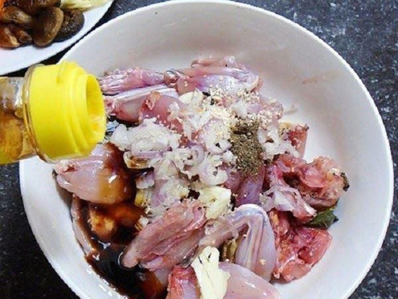 ếch nướng lá lốt - hình 2