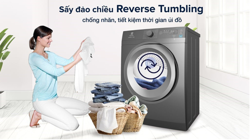 cong nghe may say thong hoi electrolux eds854n3sb