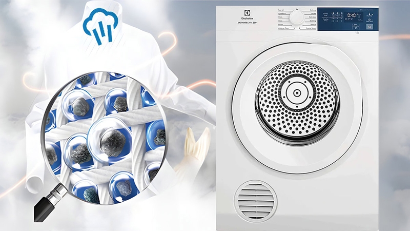 may say quan ao electrolux 7 5 kg edv754h3wb