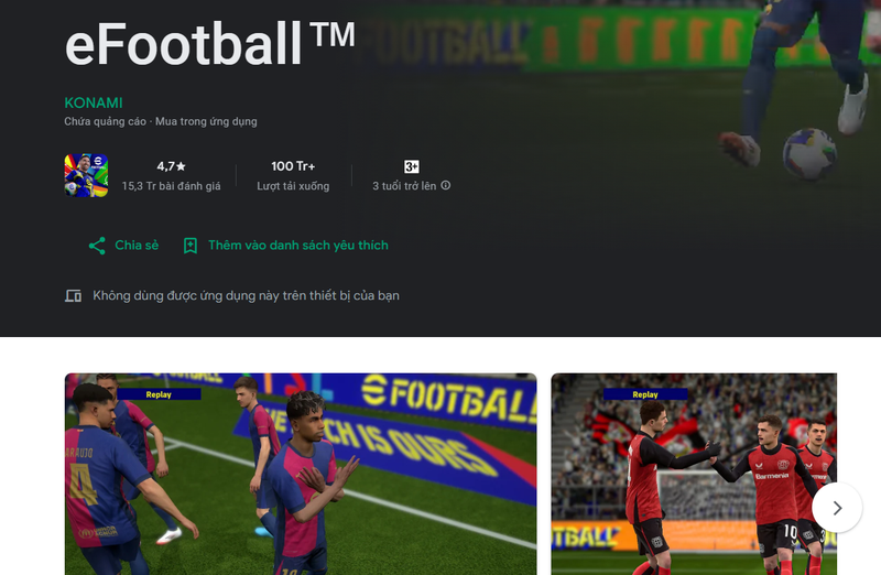 tai efootball 2024 cho android