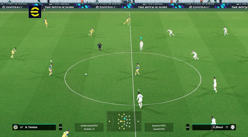 efootball 2024 ung dung ai
