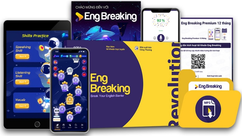 Eng Breaking là một ứng dụng học tiếng Anh hiệu quả
