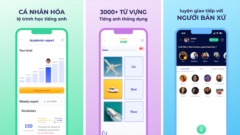 Eng Breaking cung cấp nhiều tính năng học tiếng Anh hữu ích