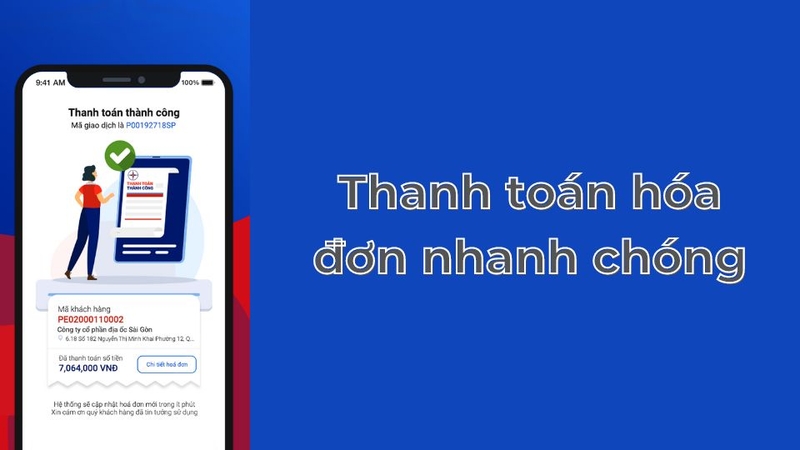 Thanh toán hóa đơn tiền điện nhanh chóng