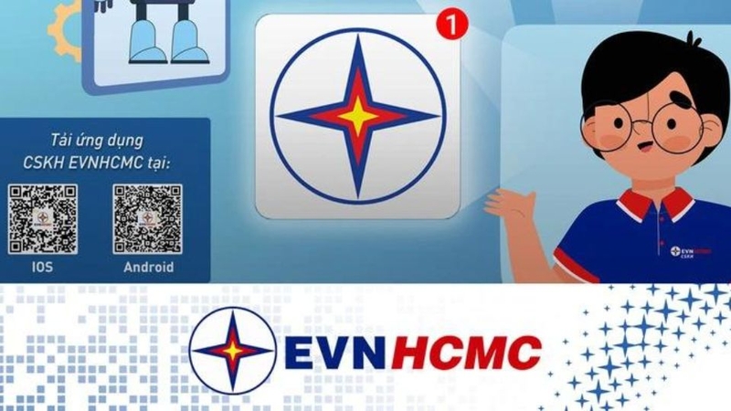 Hướng dẫn tải xuống ứng dụng EVNHCM CSKH trên Android và iOS