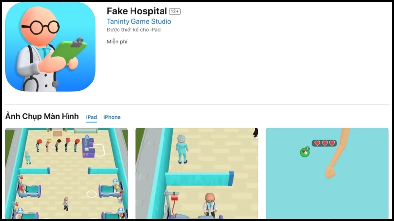 Tải Fake Hospital trên iOS