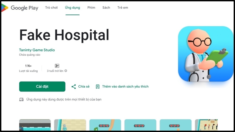 Tải Fake Hospital trên Android