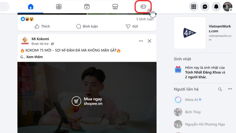 Bước 1