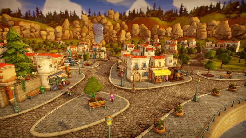 Xây dựng trang trại kết hợp mở rộng thị trấn