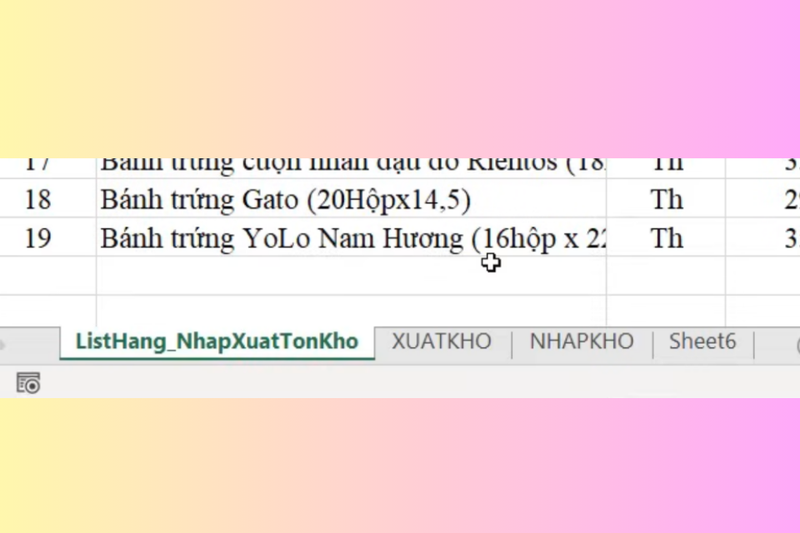 file excel quản lý kho đơn giản (4)