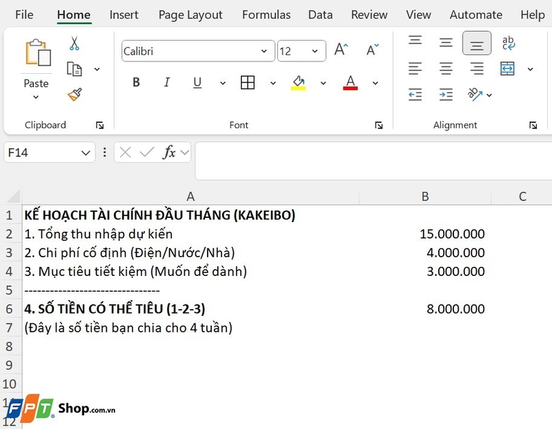 File quản lý chi tiêu cá nhân ảnh 5