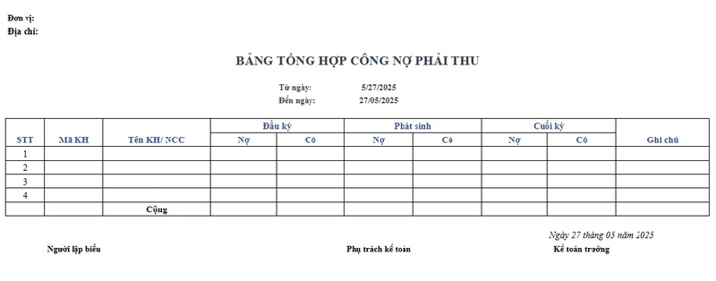 mau cong no phai thu