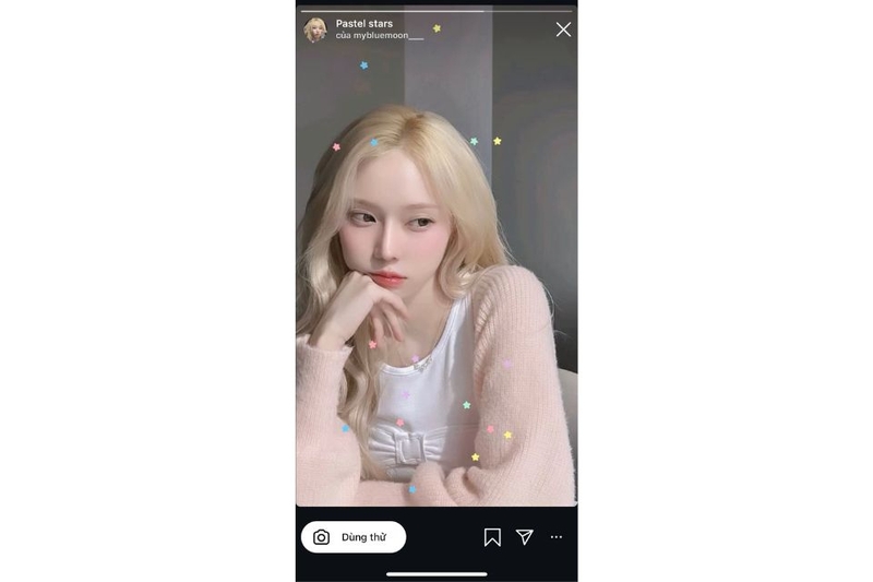 filter Instagram đẹp có son hình 3