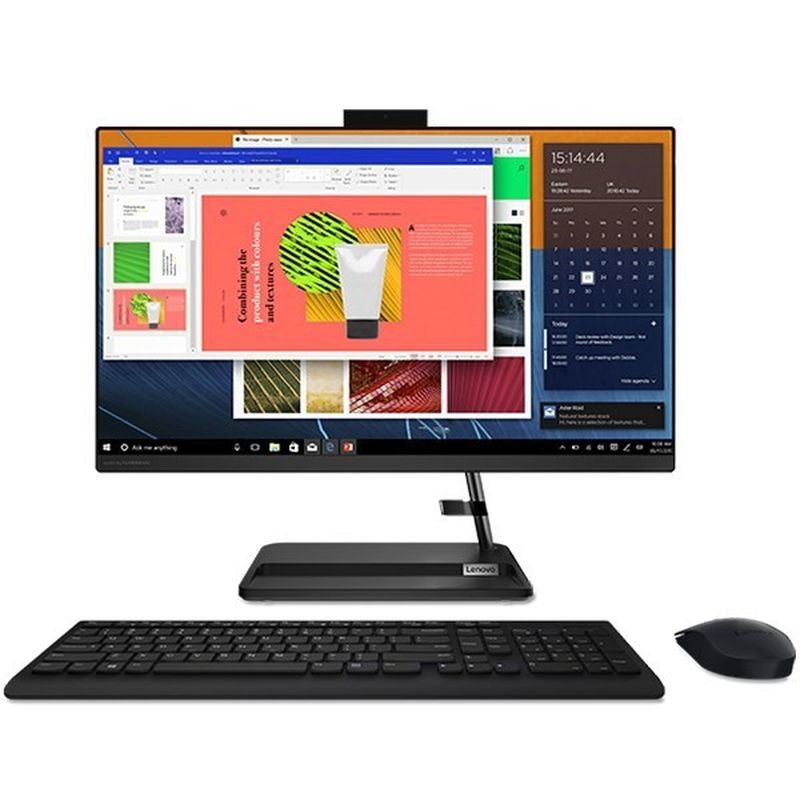 Máy tính để bàn Lenovo IdeaCentre AIO 3 24ITL6 i3-1115G4/4GB/256GB/23.8FHD/Chuột Bàn phím/Win11 chính hãng, giá rẻ