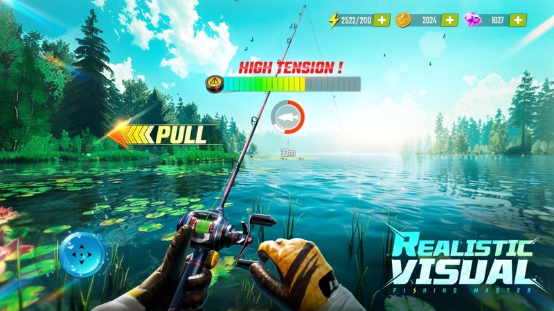 Kỹ năng nghề chính là trình độ câu cá của bạn trong Fishing Master