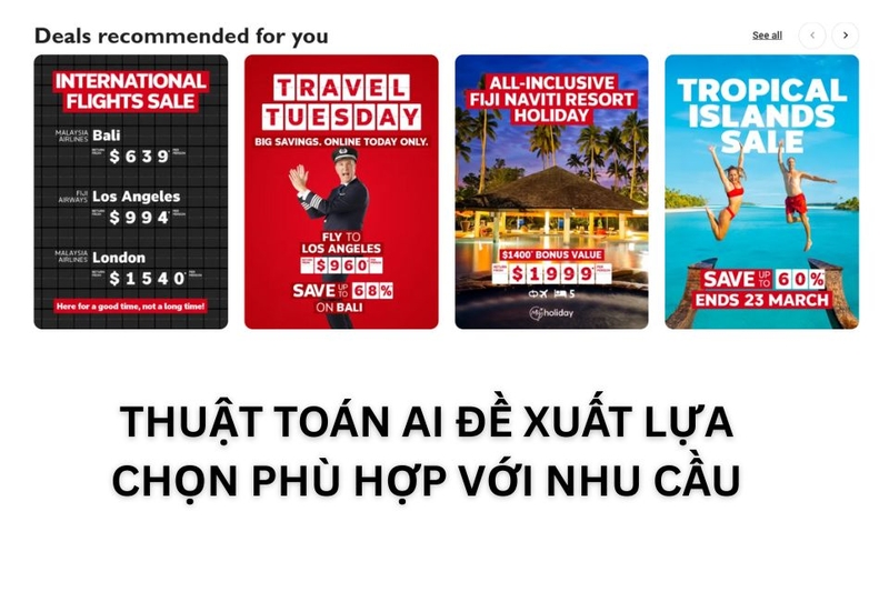 Thuật toán AI đề xuất thông minh