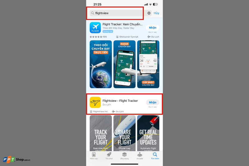 FlightView: Flight Tracker (ảnh 5)