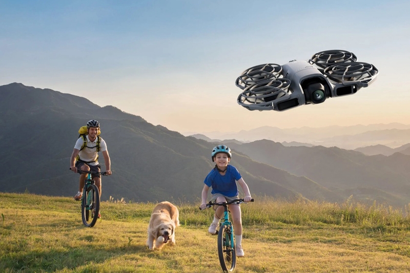 DJI Neo 2 Fly More Combo có thiết kế nhỏ gọn và bộ phụ kiện đầy đủ