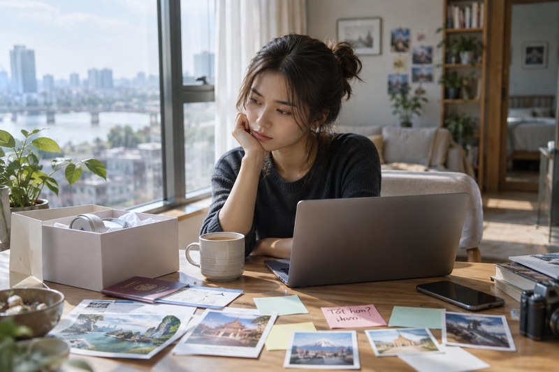Khi liên tục kỳ vọng vào một lựa chọn hoàn hảo không có thật, bạn sẽ rất khó cảm thấy hài lòng