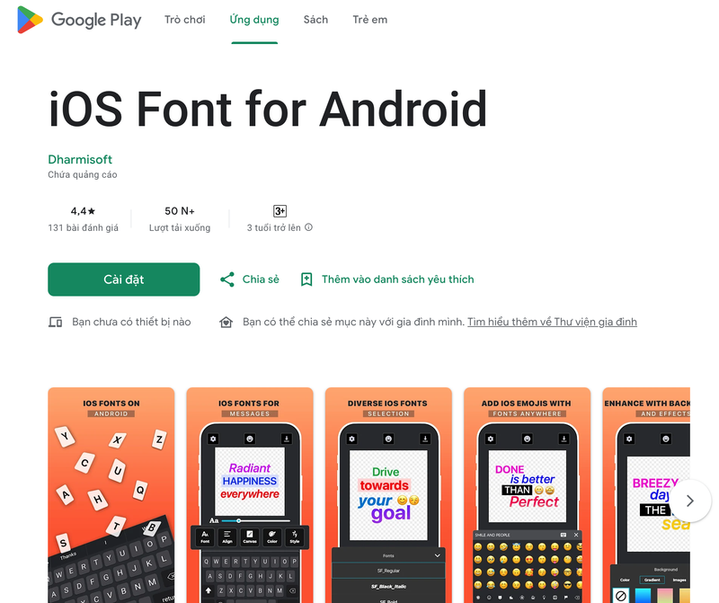 Font chữ iPhone cho Android - Hình 7