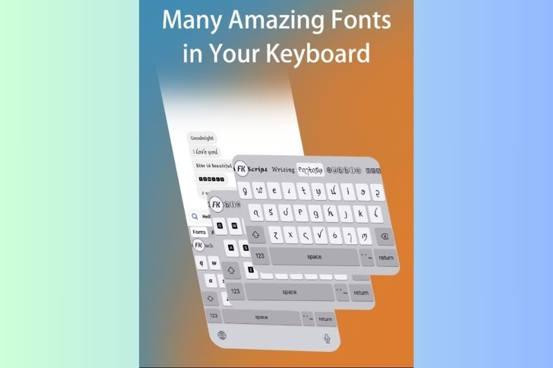 Những tính năng chính của Fonts Keyboard