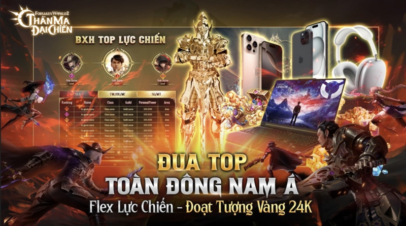 Nhận quà Forsaken World 2 3