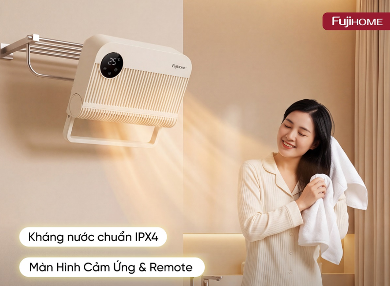 Máy sưởi gốm đa năng Fujihome FHB6000E 1500W - hình 1