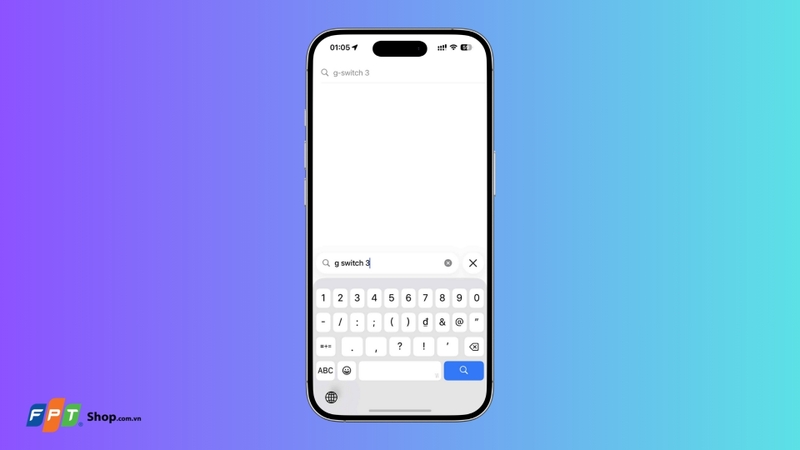 Gõ từ khóa “G-Switch 3”