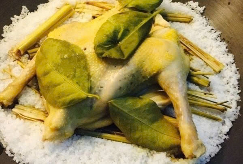 gà hấp muối sả ảnh 6