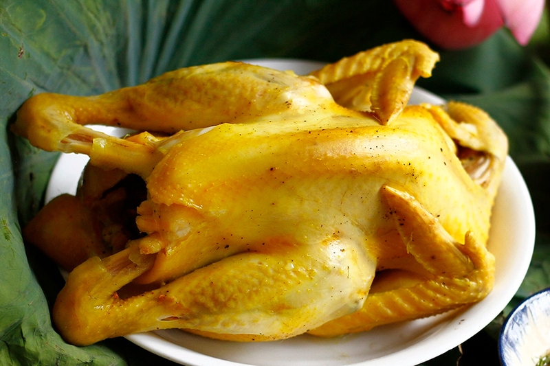 Gà hấp sả - 08