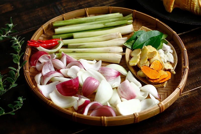 Gà hấp sả - 05