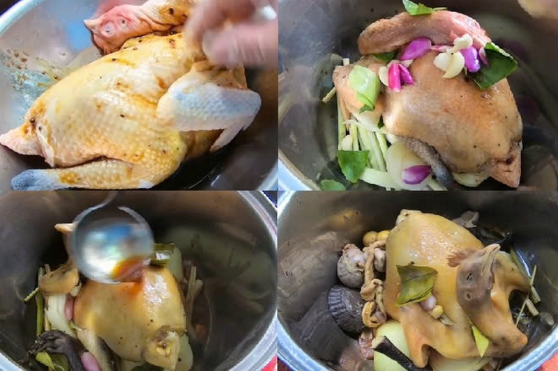 gà hấp sả ảnh 3
