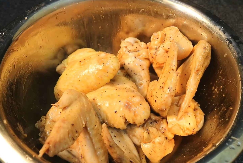 gà lăn bột chiên xù hình 5