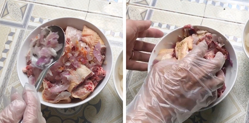 gà nấu chôm chôm 4