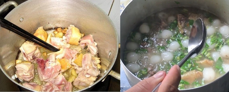 gà nấu chôm chôm 5
