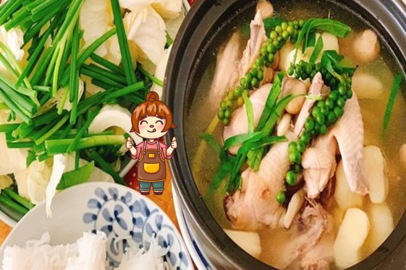 gà nấu tiêu xanh (1)