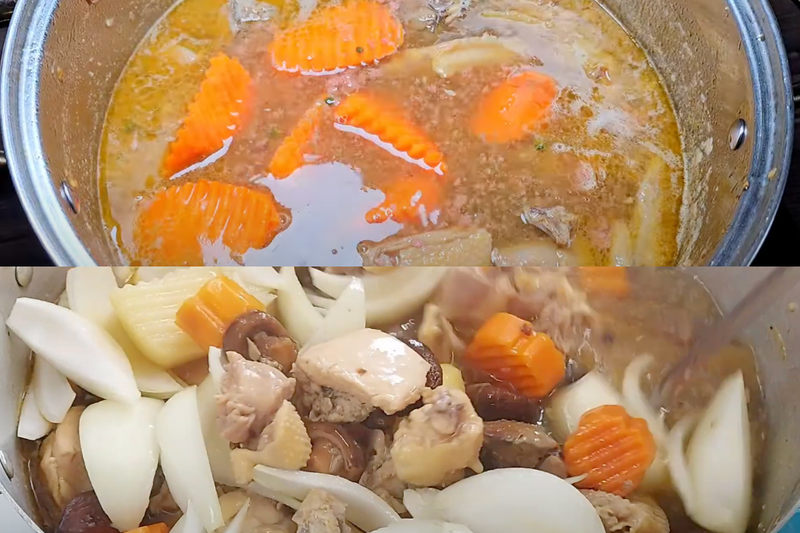 gà nấu tiêu xanh (6)