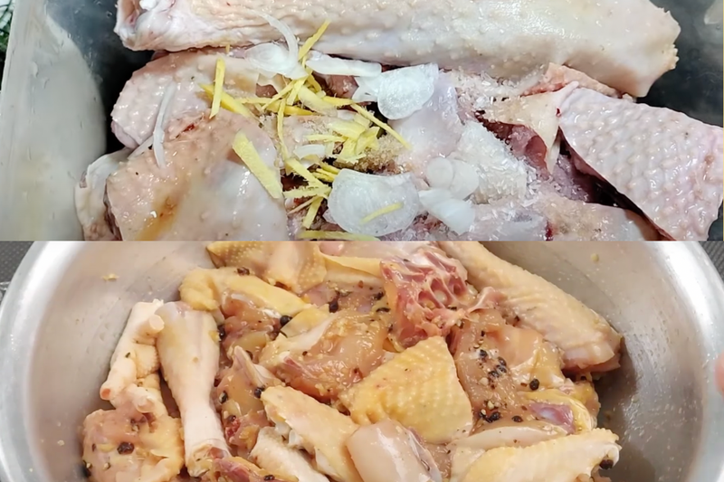 gà nấu tiêu xanh (8)