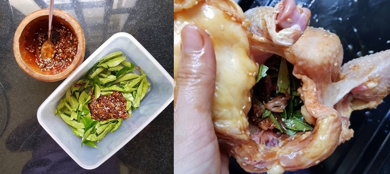 gà nướng lá mắc mật 4