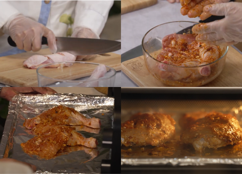 gà nướng mè Hình 2.