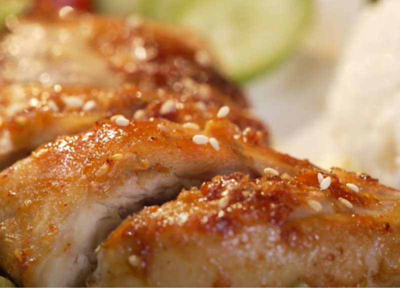 gà nướng mè hình 4