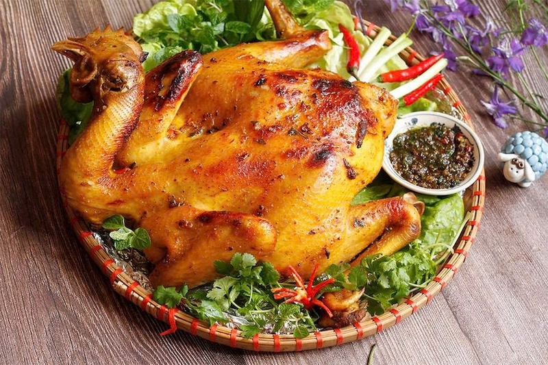 Gà nướng sầu riêng ảnh 1