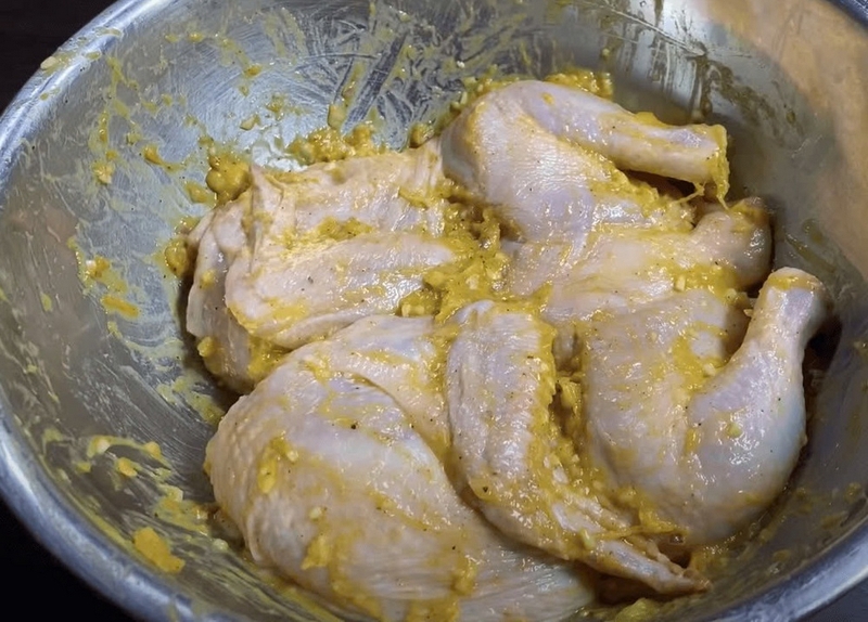Gà nướng sầu riêng ảnh 5