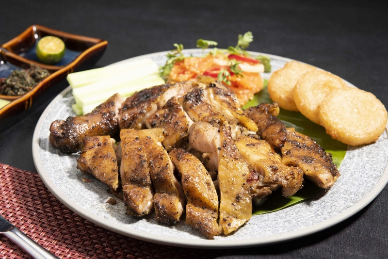 gà nướng Tây Bắc chấm chẩm chéo 6